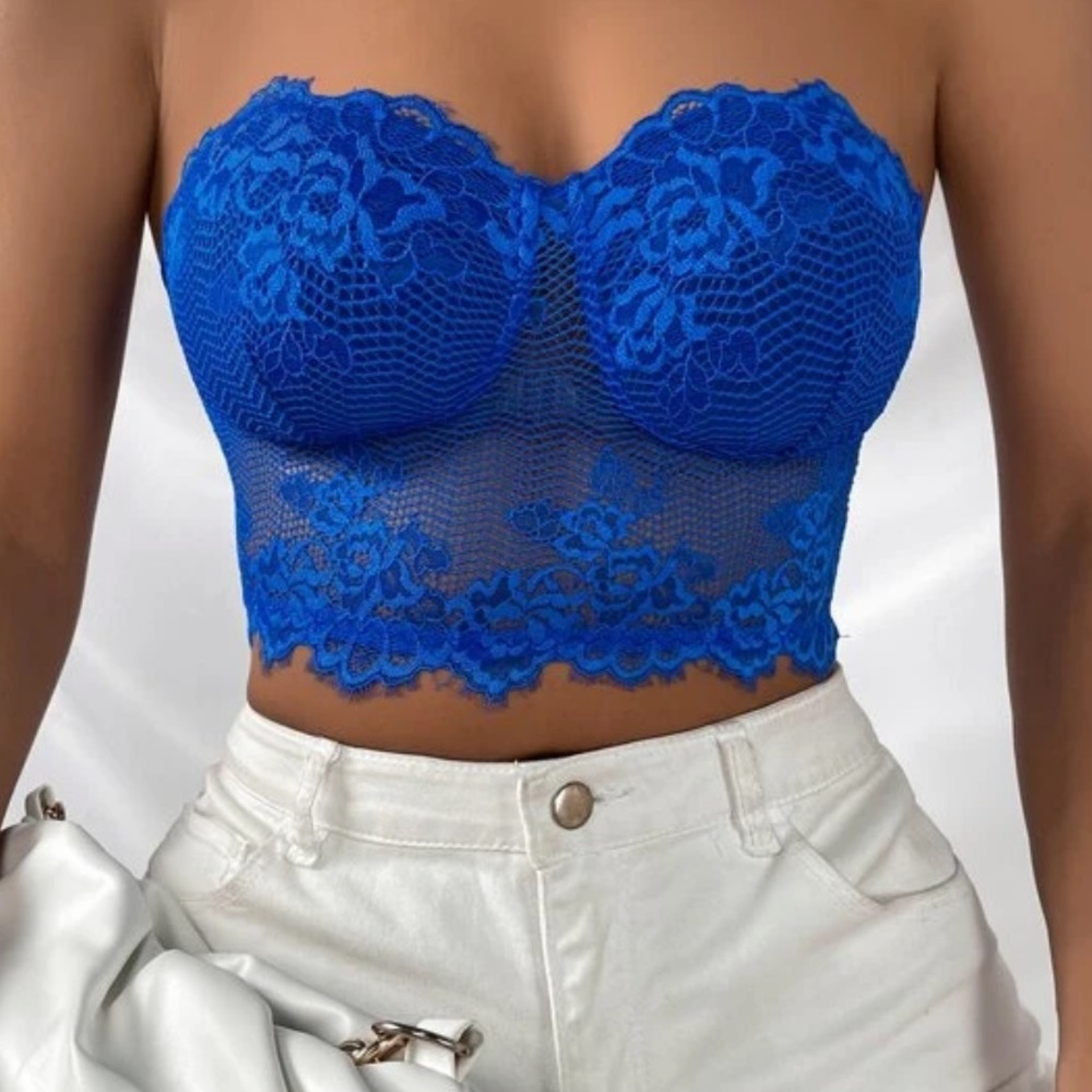 Royal blue top SOLD
